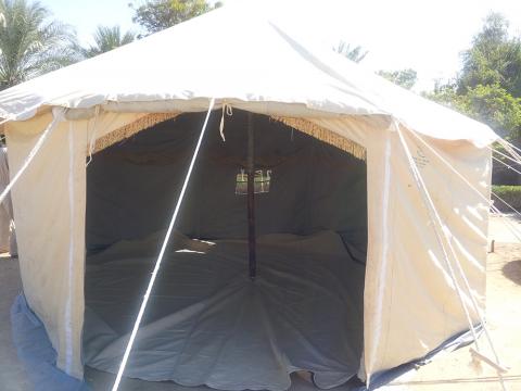 campaign tent